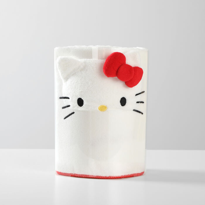 Toalha de Banho Absorvente da Hello Kitty Coral Fleece