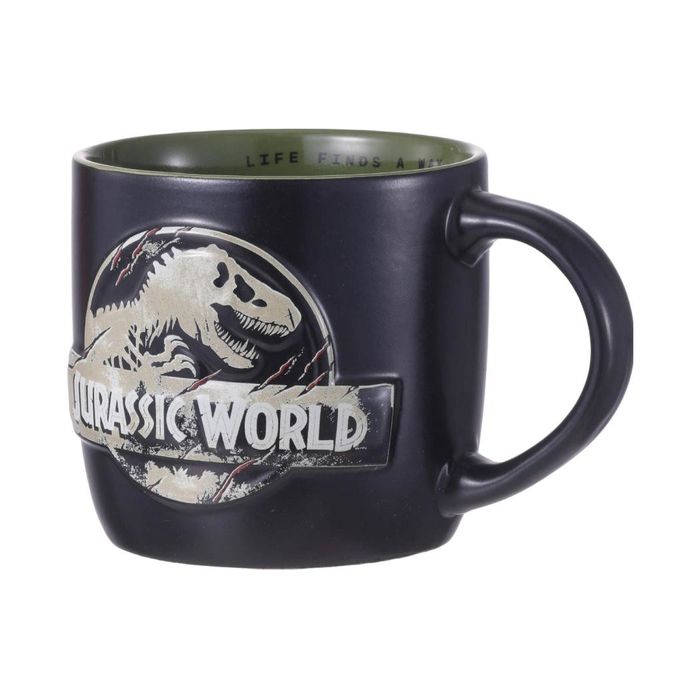 Mundo Jurássico - Caneca de Cerâmica (520mL)