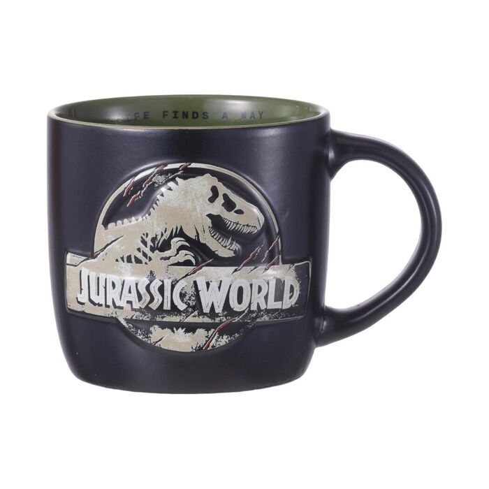 Mundo Jurássico - Caneca de Cerâmica (520mL)