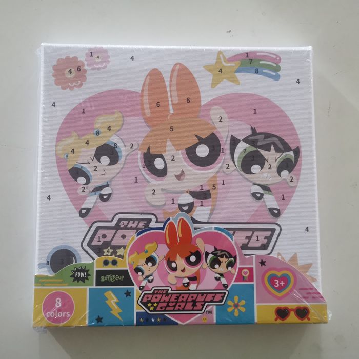 Pintura a Óleo Numerada das The Powerpuff Girls