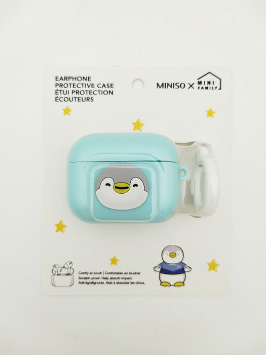 Mini Family - Capa Protetora para AirPods Pro (Azul)