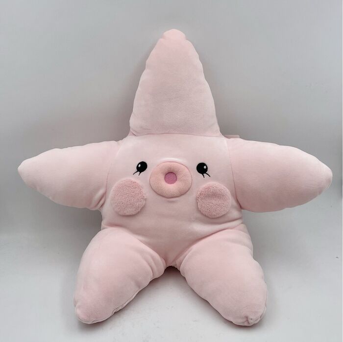 Ocean Series - Peluche estrela do mar rosa 43cm