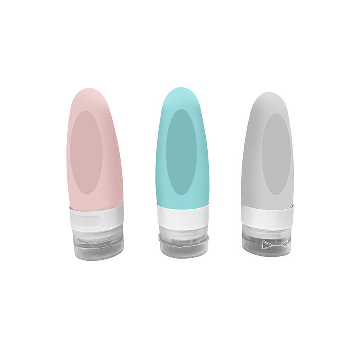 Frascos de Silicone - 55mL (Forma de Bala)