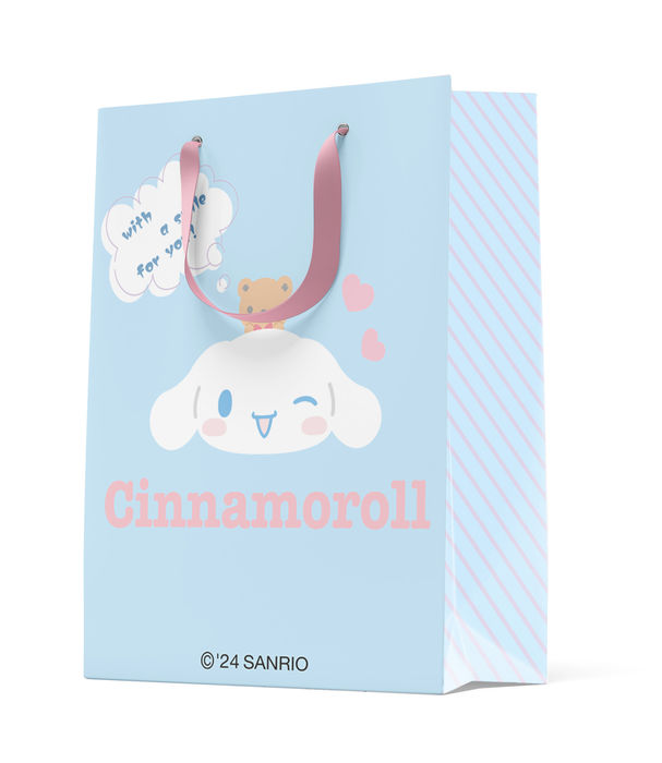 Sanrio - Coleção saco de presente holográfico grande (Cinnamoroll)