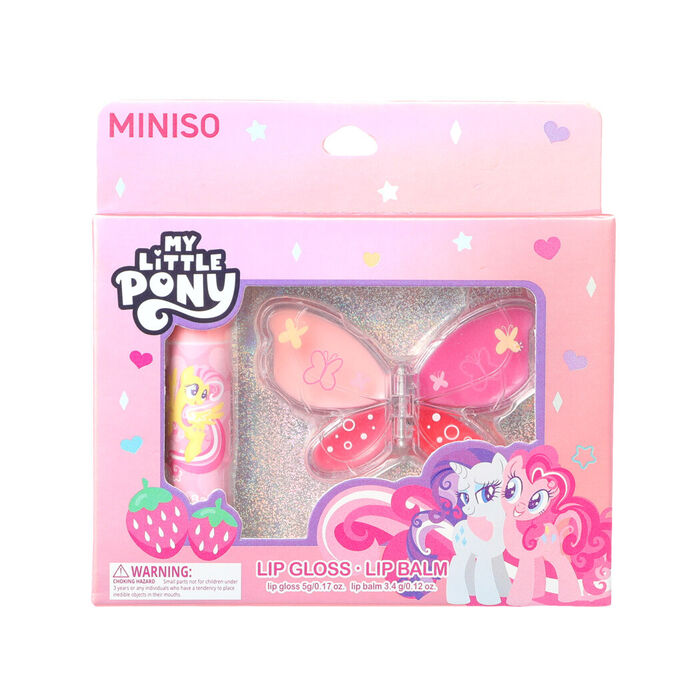 My Little Pony - Conjunto Bálsamo para Lábios e Borboleta