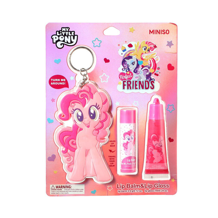 Conjunto de Bálsamos Labiais Portátil  My Little Pony