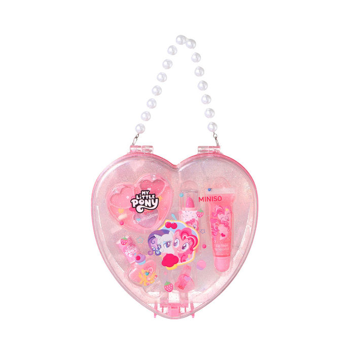 My Little Pony - Kit de maquilhagem com bolsinha em forma de coração