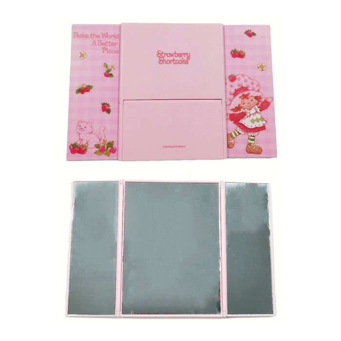 Espelho Tri-Fold da Strawberry Shortcake