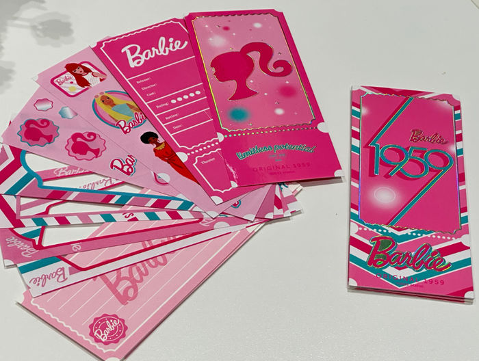 Barbie - Bloco de Notas Shining Collection - 2 Modelos Sortidos