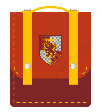 Estojo Protetor de Auriculares do Harry Potter em Couro (Gryffindor, 2ª Geração)