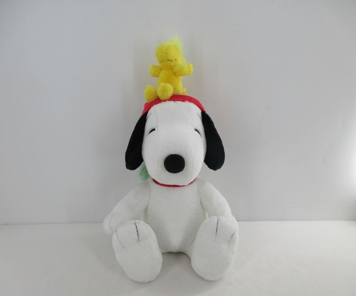 Snoopy - Coleção de natal - Peluche com chapéu (28cm)