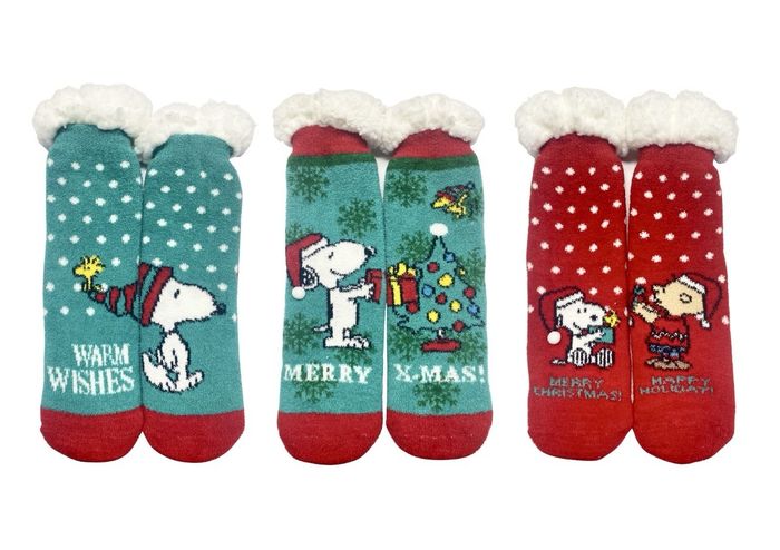 Snoopy - Coleção de natal - Meias