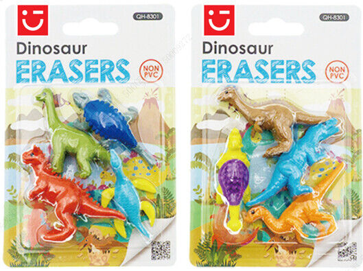 Borracha 3D Mundo dos Dinossauros (2 Modelos Sortidos)