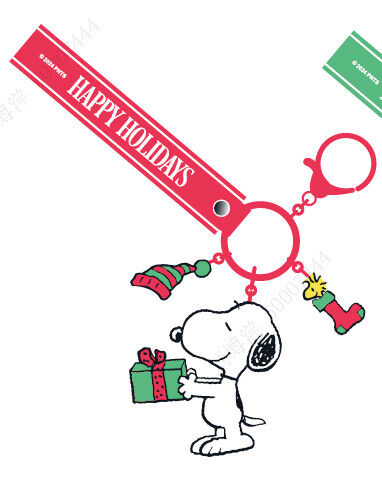 Snoopy - Coleção de natal - Fita para telemóvel