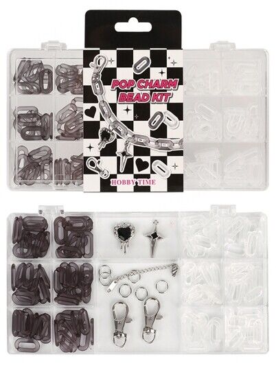 Kit de Fazer Pulseiras (Black & White) (PDQ)