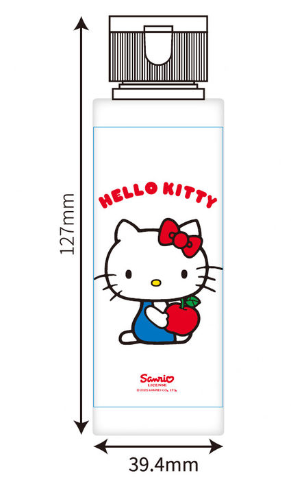 Frasco de Viagem da Hello Kitty com Tampa Flip de 100mL