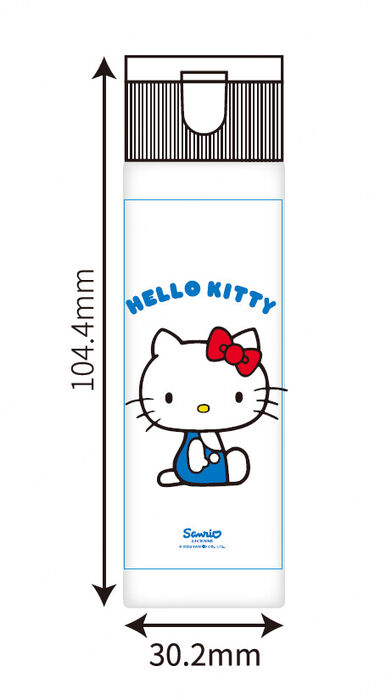 Frasco de Viagem Hello Kitty com Tampa Flip de 50mL