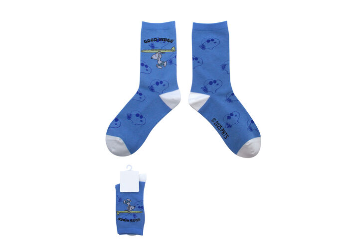 Meias Altas do Snoopy Beach Fun com Estampado Total