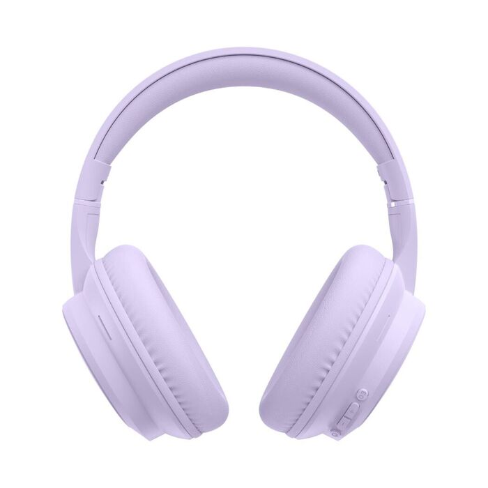 Auriculares Sem Fios Over-Ear Macaron - Modelo: HQ192B (Roxo)