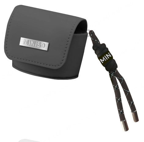 Estojo para Auriculares Macaron (Preto)