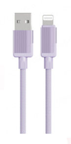 Cabo de Dados 8-PIN de Carregamento Rápido da Macaron (Roxo)