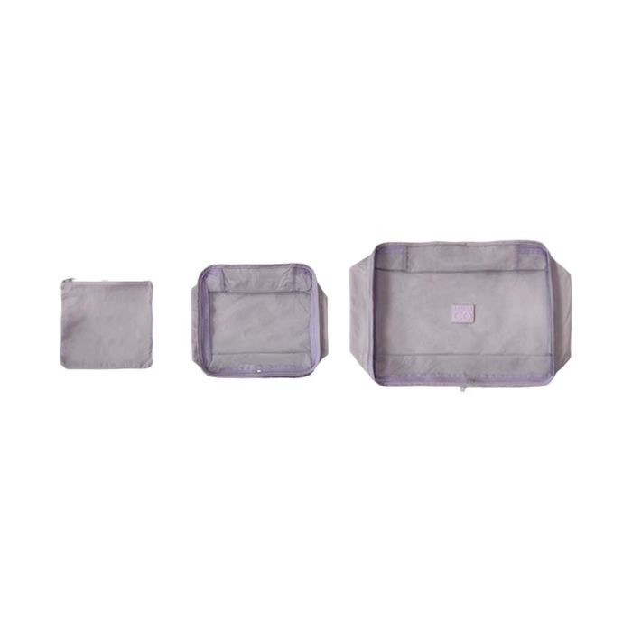 Conjunto de Sacos de Arrumação para Roupa Miniso Go (3 un., Roxo)