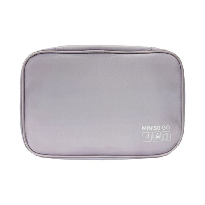 Necessaire com Compartimentos Miniso Go (Roxo)