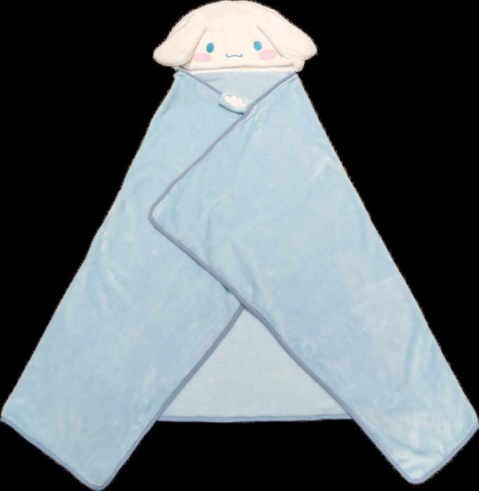 Manta Grossa com Capuz do Cinnamoroll
