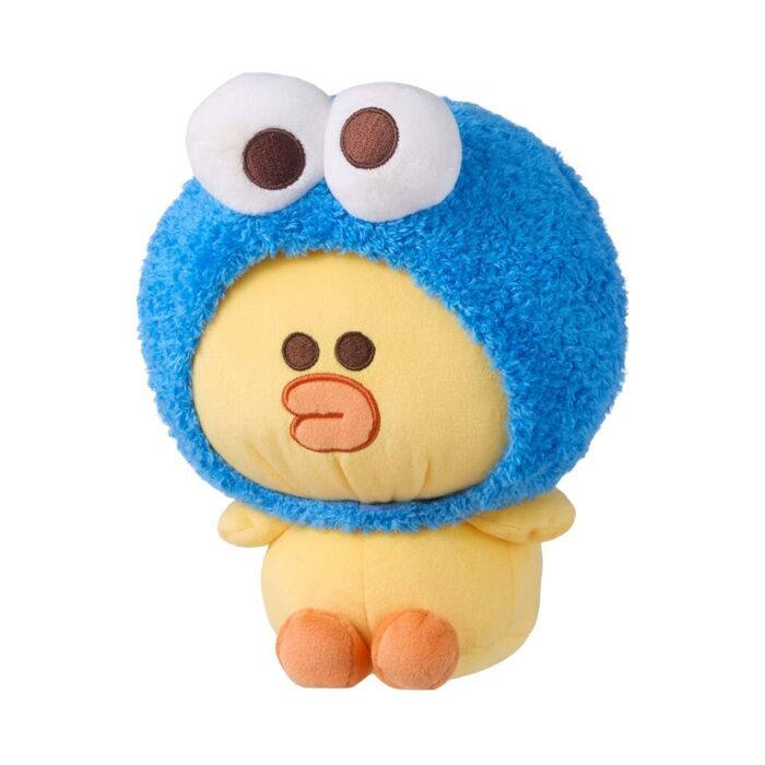 Peluche Sentado da SESAME STREET x LINE FRIENDS de 20cm (Sally)
