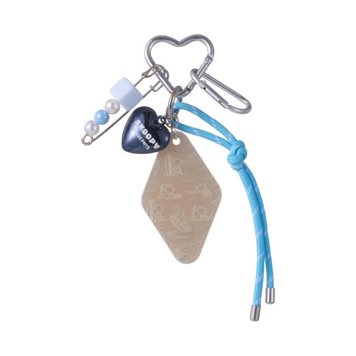Pendente de Peluche Snoopy Beach Fun (Contas e Losango)
