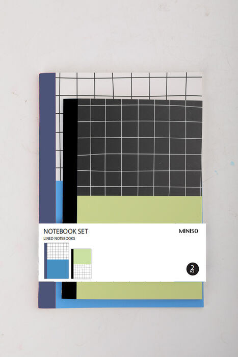 Conjunto Caderno Black White 2.0 A5 e B5 (32 Folhas)