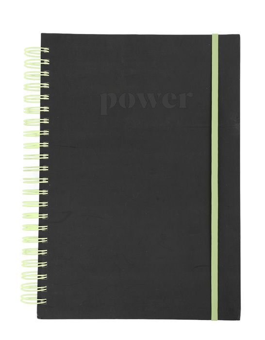 Caderno Black White 2.0 A4 (100 Folhas) (Preto)