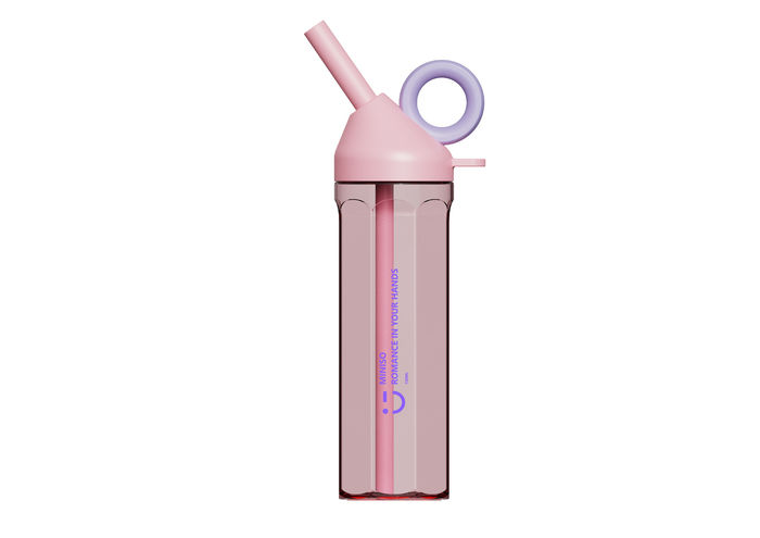 Garrafa Tritan (720 mL, Rosa)