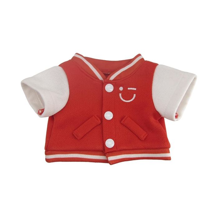 Fato de Basebol para Peluche Make a Friend (Vermelho)