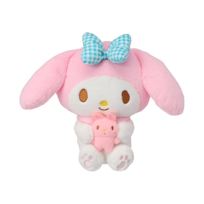 Peluche My Melody Sentada com Amiguinho (28cm)