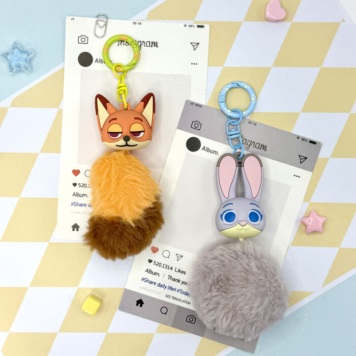 Pendente Peluche Cauda da Disney Zootopia