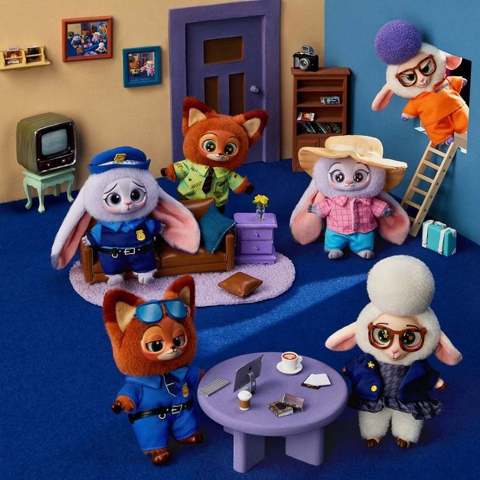 Disney Zootopia (Blind Box com Pendente de Peluche Vinil)