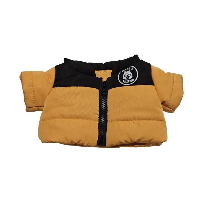 Casaco Acolchoado para Peluche Make a Friend (Amarelo e Preto)