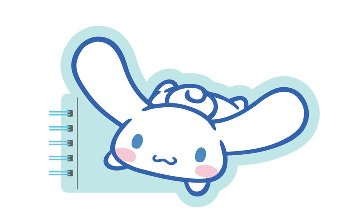 Caderno Encadernado Anti-Stress da Cinnamoroll (80 Folhas)