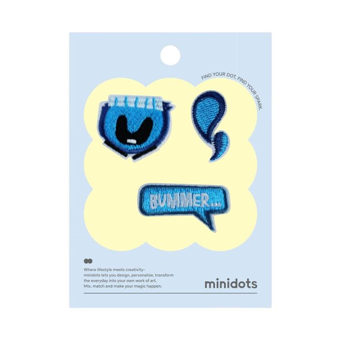 Pendente Bordado Divertida-Mente (Inside Out) (Tristeza)
