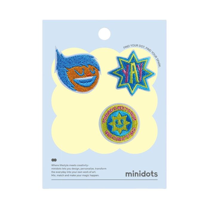 Pendente Bordado Divertida-Mente (Inside Out) (Alegria)