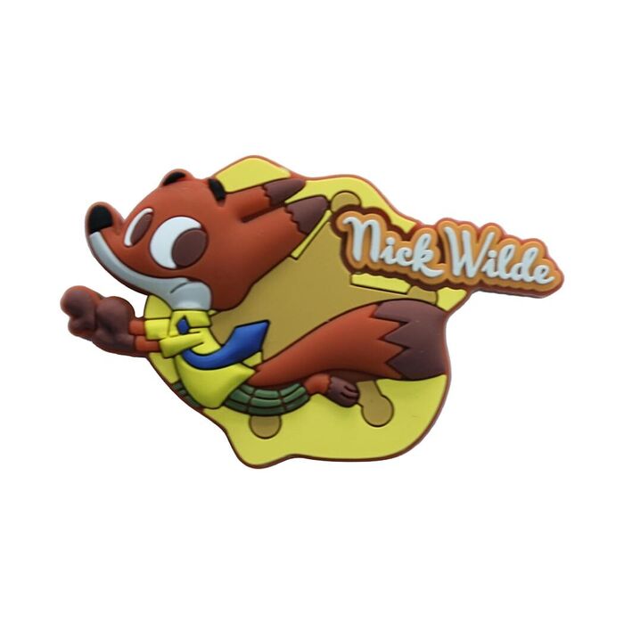 Pendente Zootopia (Nick, Distintivo da Polícia)