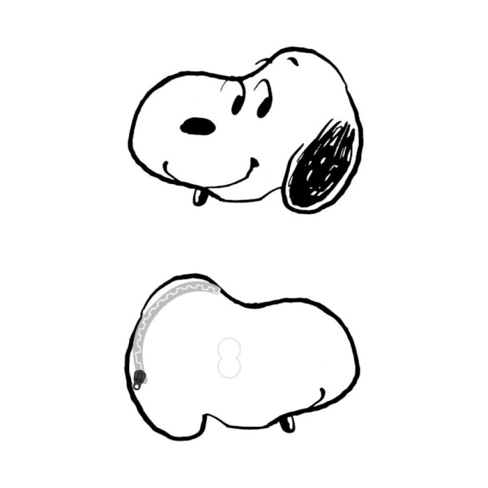 Pendente Porta-Moedas do Snoopy