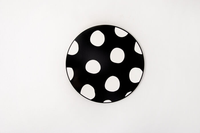 Base para Copos Black and White (Bolinhas)