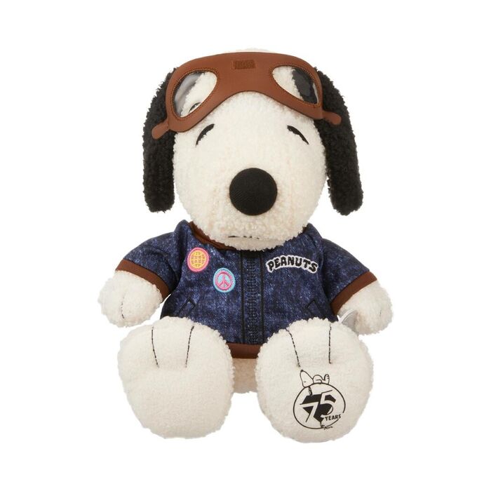 Peluche Snoopy 75º Aniversário Trabalhador de Manutenção (25cm)