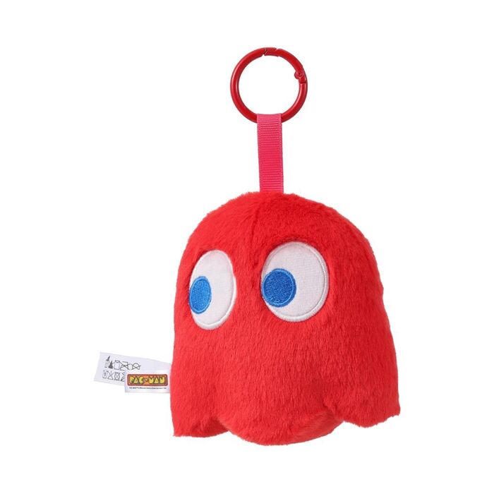 Peluche Pendente Pac-Man 10cm (Blinky)
