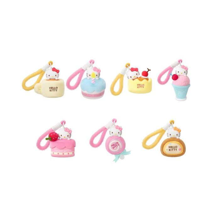 Hello Kitty Sweet Workshop (Blind Box com Pendente de Peluche)