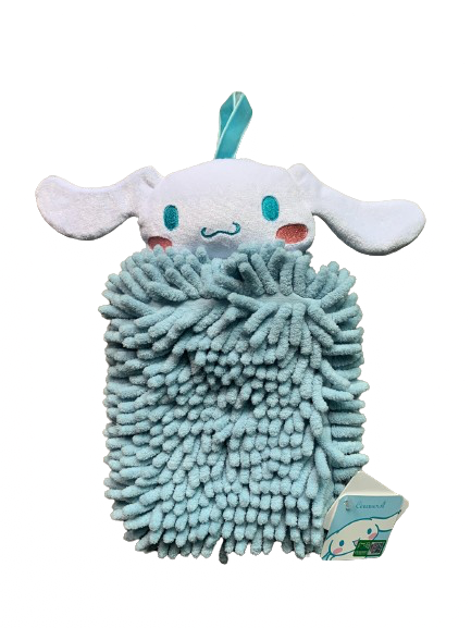 Toalha de Mão - Cinnamoroll Chenille (azul)