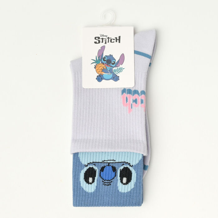 Meias com Punho Duplo da Lilo & Stitch