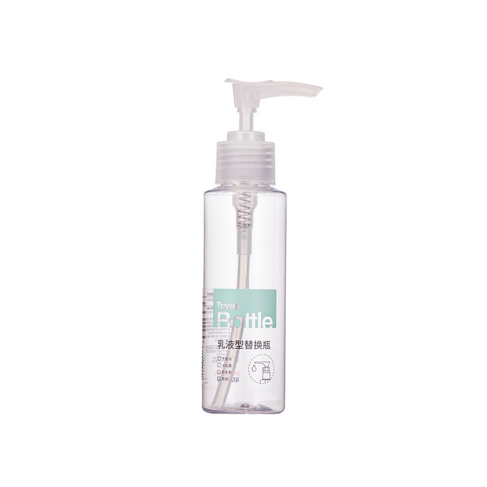 Garrafa Transparente PET Squeeze 100ml
